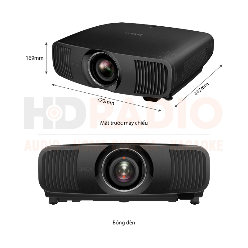 Chú thích Máy chiếu 4K Epson EH-LS12000B