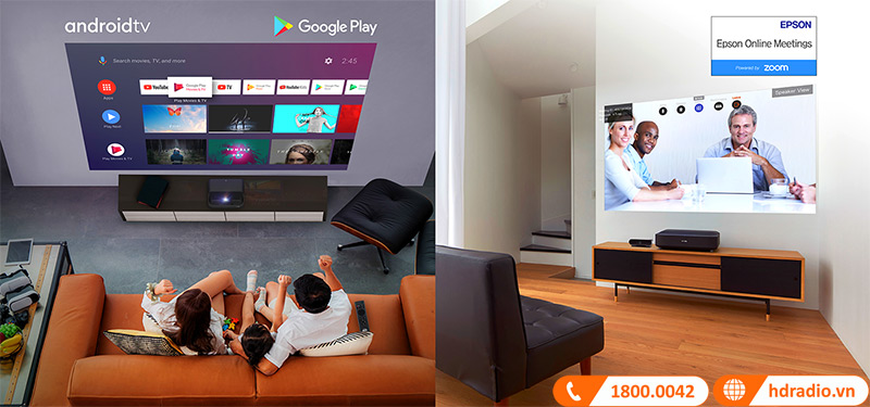 Máy chiếu siêu gần Epson EH-LS300B