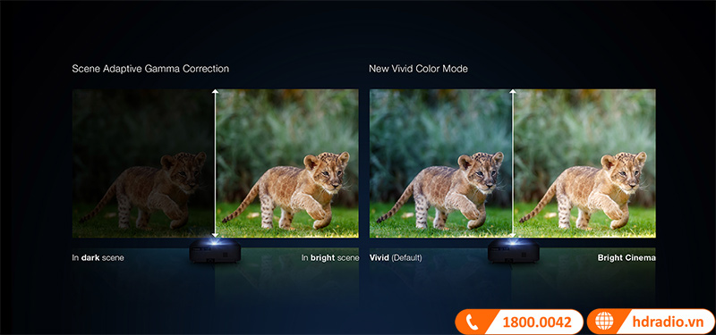 Máy chiếu siêu gần Epson EH-LS300B