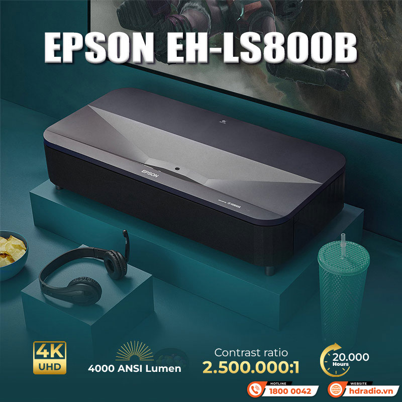 Máy chiếu 4K siêu gần Epson EH-LS800B
