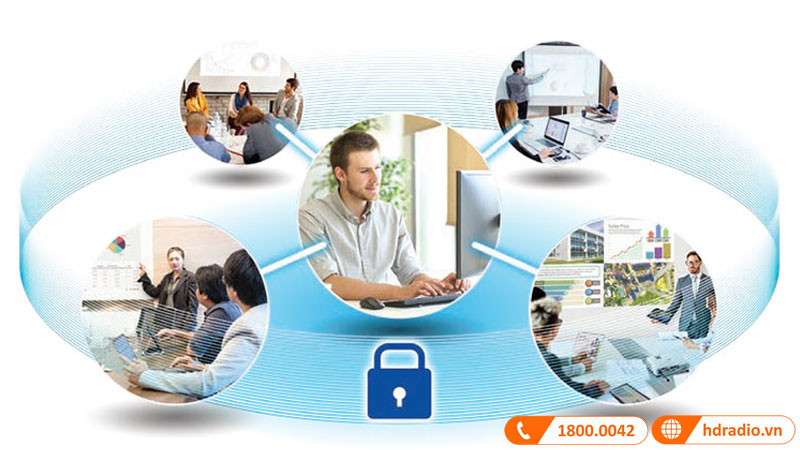 Kết nối không dây Máy chiếu Epson EB-FH52