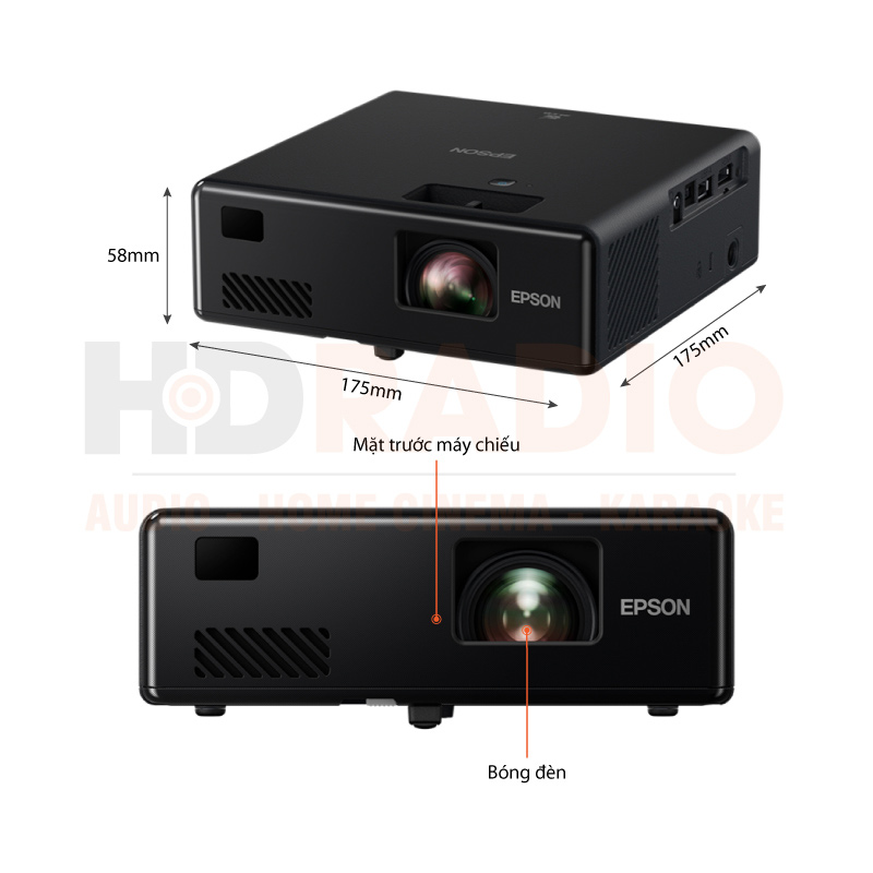 Chú thích Máy chiếu Epson EF-11