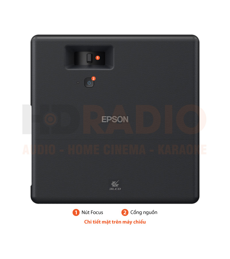 Chú thích Máy chiếu Epson EF-11