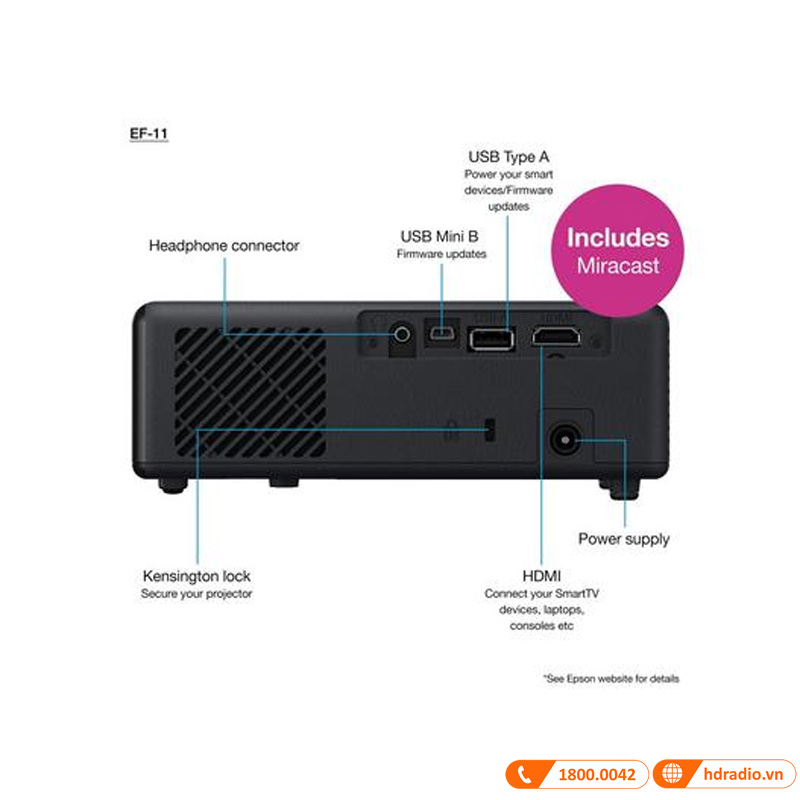 Máy chiếu Epson EF-11 