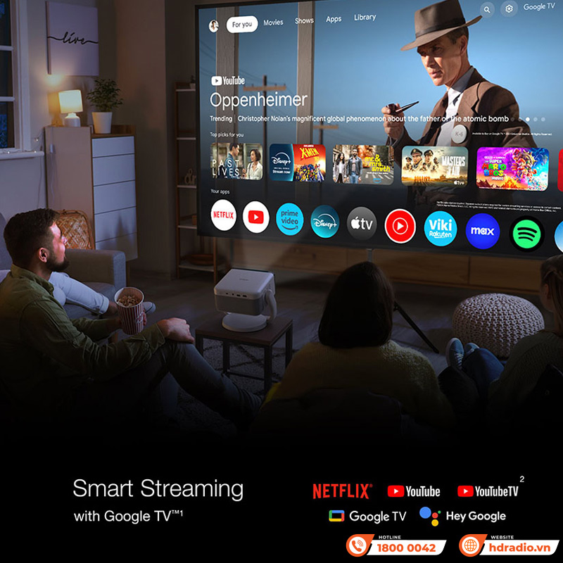 Google TV Máy chiếu Epson EF-22
