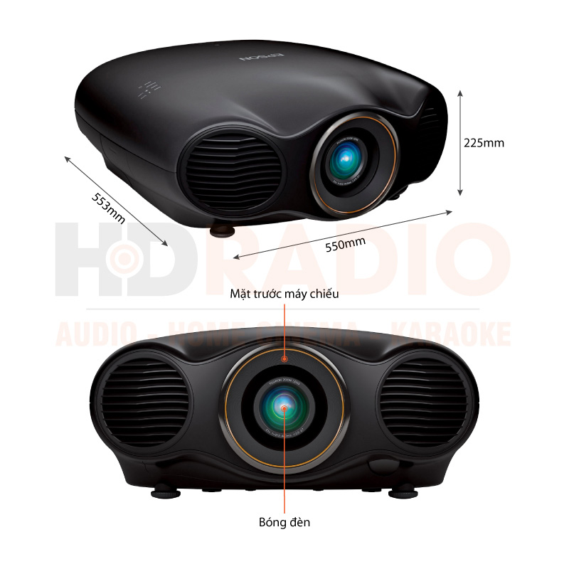 Chú thích Máy chiếu 4K Epson LS10000