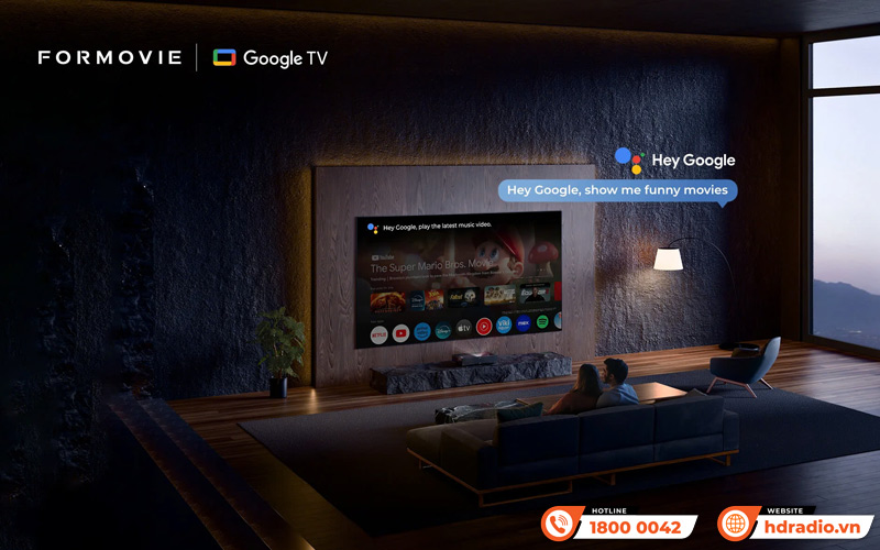 Máy chiếu 4K siêu gần Formovie Theater Premium