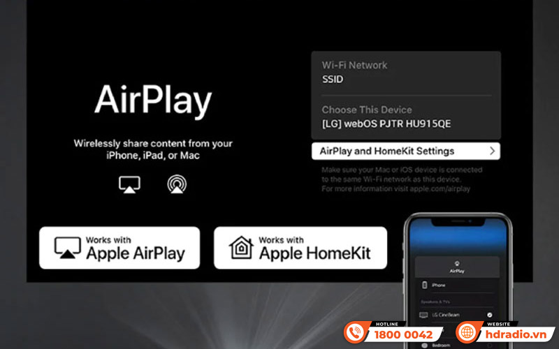 Máy chiếu 4K LG CineBeam HU915QE