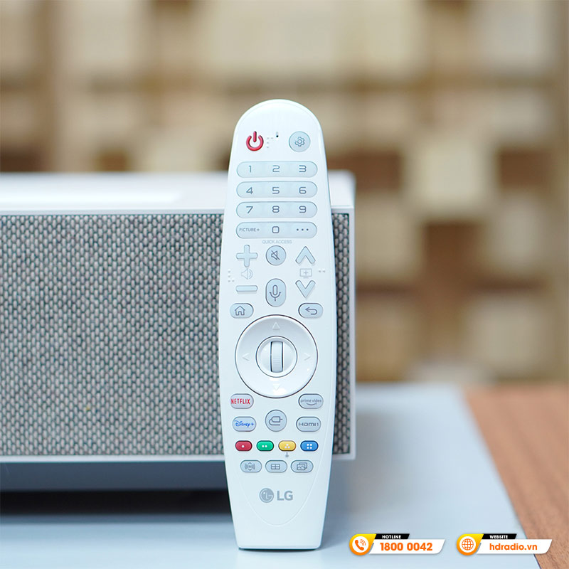 Máy Chiếu 4K Siêu Gần LG HU915QE, 3700 ANSI Lumens, 4K UHD (3840 x 2160) 90-120 inch, HDMI, USB, Wifi, Bluetooth, Airplay 2-15