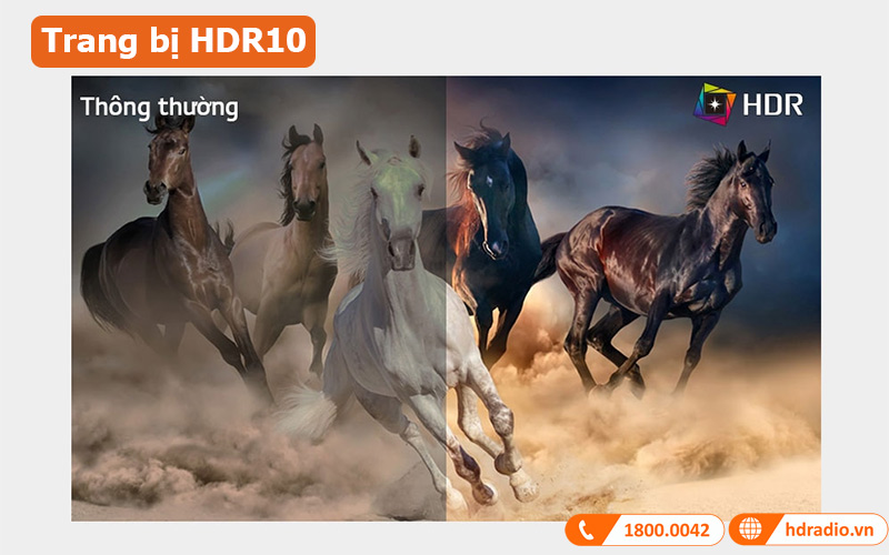 Máy chiếu LG HU85LG Trang bị HDR10