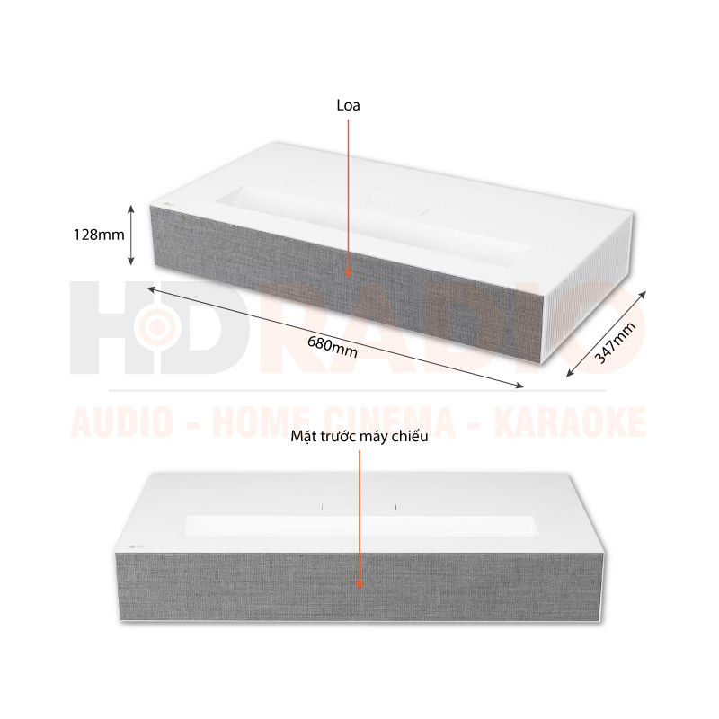Chú thích Máy chiếu LG HU85LG