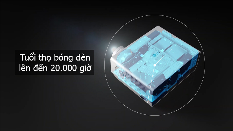 tuoi tho bong den may chieu LG BU50NST