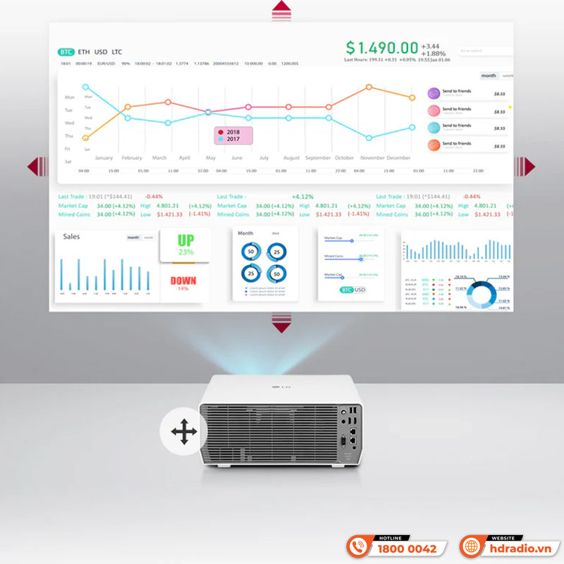 Máy chiếu 4K LG BU60PST