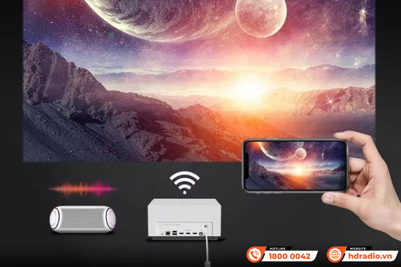 Máy chiếu 4K LG HU710PW