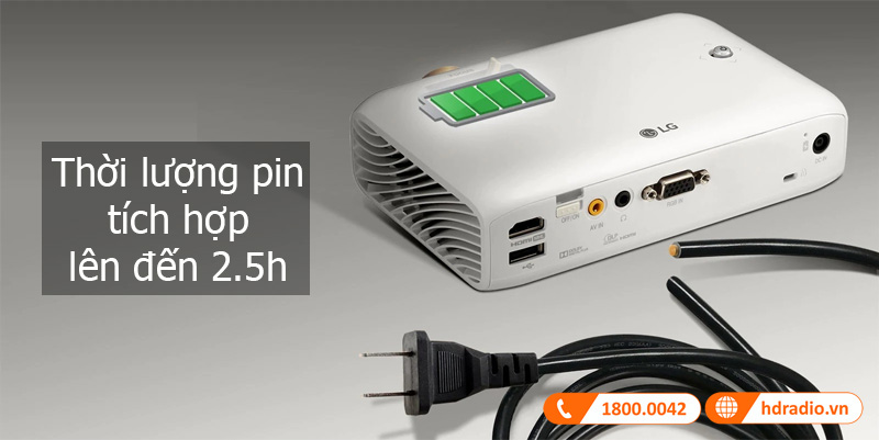 Tinh nang may chieu LG PH510PG