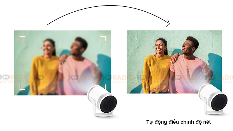 Máy chiếu mini samsung The Freestyle SP-LSP3BLAXXV