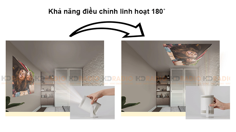 Máy chiếu Samsung the Freestyle giá rẻ nhất đến HDRadio