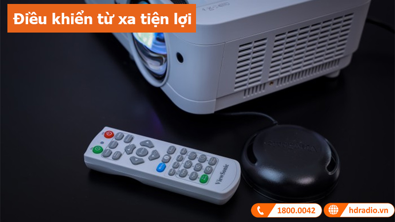 Máy chiếu ViewSonic LS550WH điều khiển từ xa 