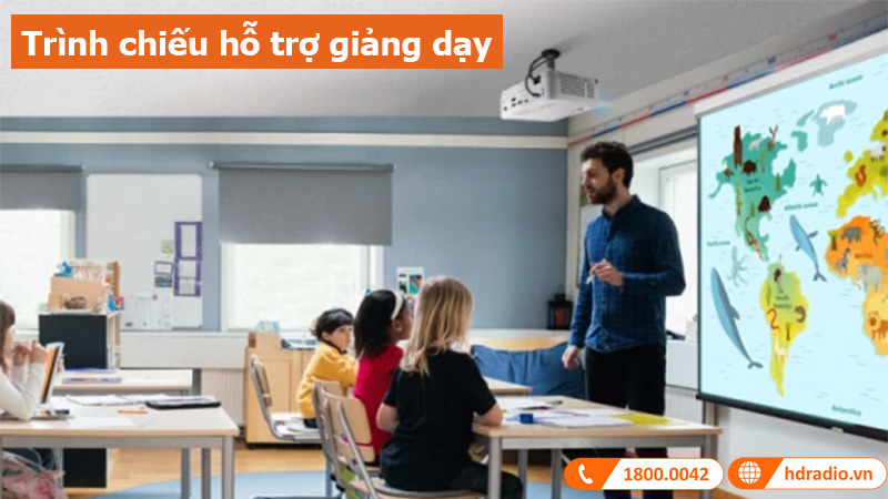 Máy chiếu ViewSonic LS550WH ứng dụng thực tế