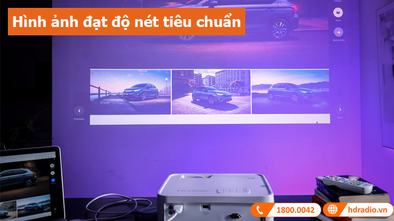 Máy chiếu ViewSonic LS550WH hình ảnh 