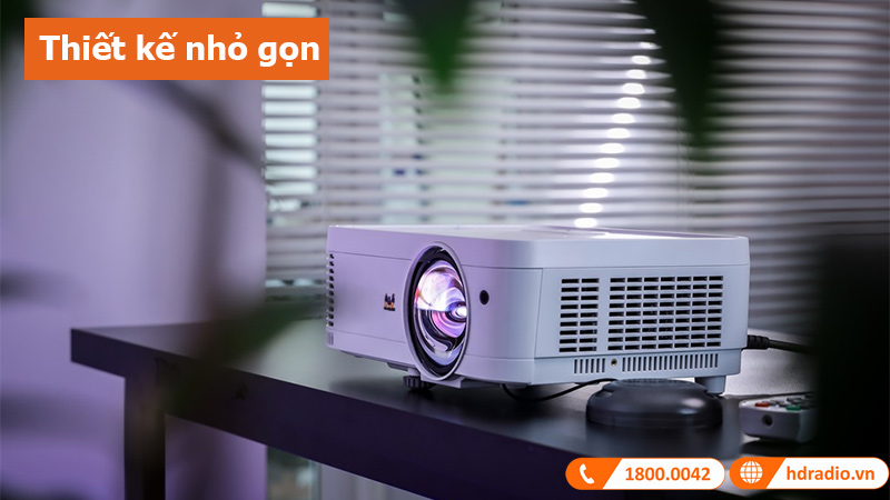 Máy chiếu ViewSonic LS550WH thiết kế nhỏ gọn