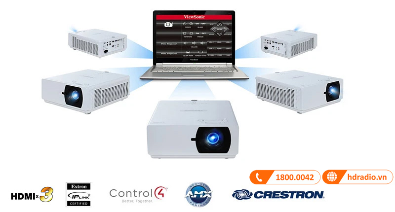 Máy chiếu ViewSonic LS800WU