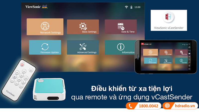 Máy chiếu ViewSonic M1 Mini