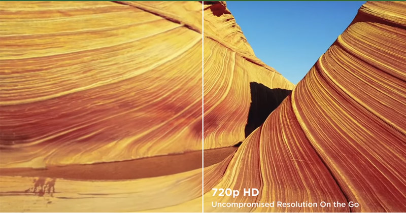 Độ phân giải máy chiếu ViewSonic M1 Pro