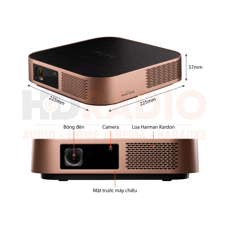 Chú thích Máy chiếu Viewsonic M2W