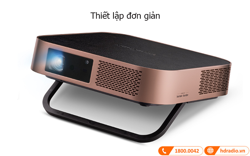 thiet lap may chieu viewsonic m2w