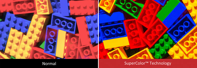 cong nghe super color may chieu viewsonic pa503xb