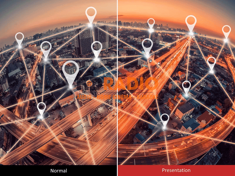 Chế độ nhìn máy chiếu Viewsonic PA503XE