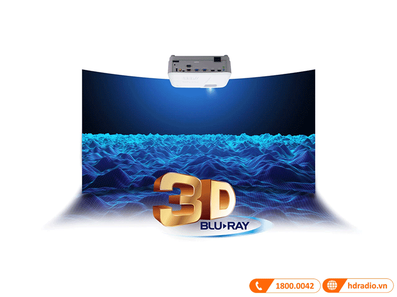 Hình 3D Máy chiếu Viewsonic PA503XP