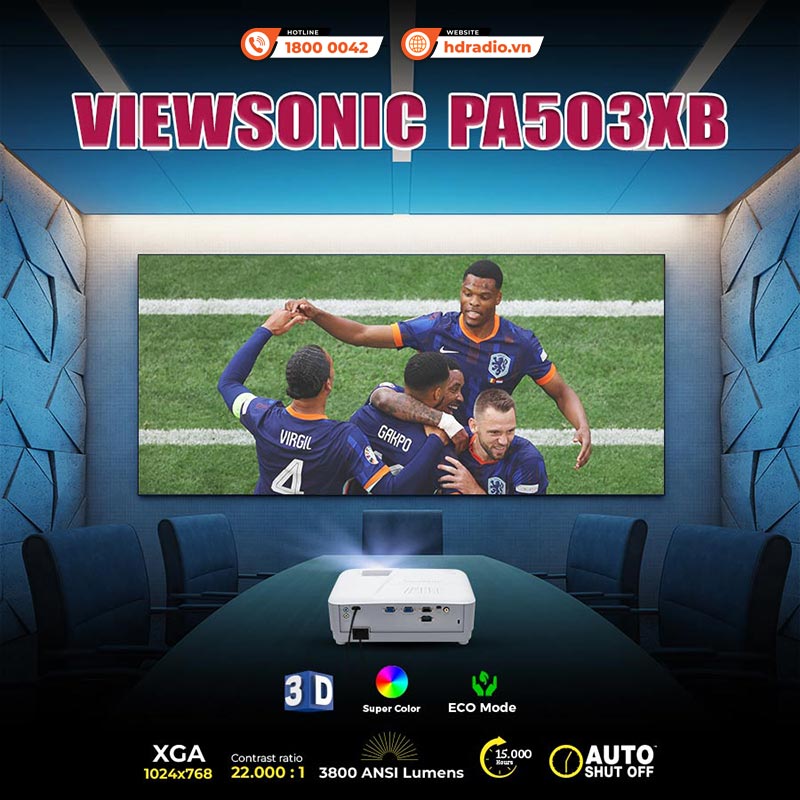 Máy Chiếu Viewsonic PA503XP, Độ sáng 4200 Lumen, XGA (1024x768)-4