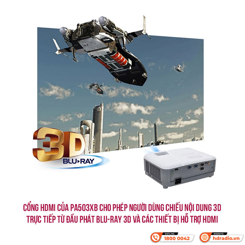 Máy Chiếu Viewsonic PA503XP, Độ sáng 4200 Lumen, XGA (1024x768)-11