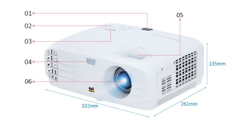 Máy chiếu Viewsonic PG700WU