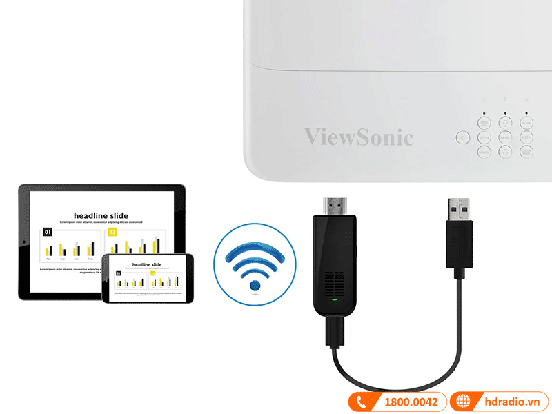 Nguồn điện máy chiếu Viewsonic PG706HD