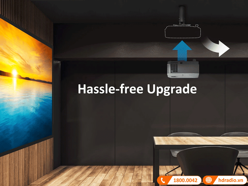 Nâng cấp máy chiếu Viewsonic PG707X