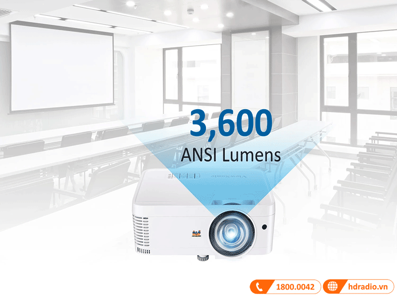 Ảnh nét máy chiếu Viewsonic PS501W