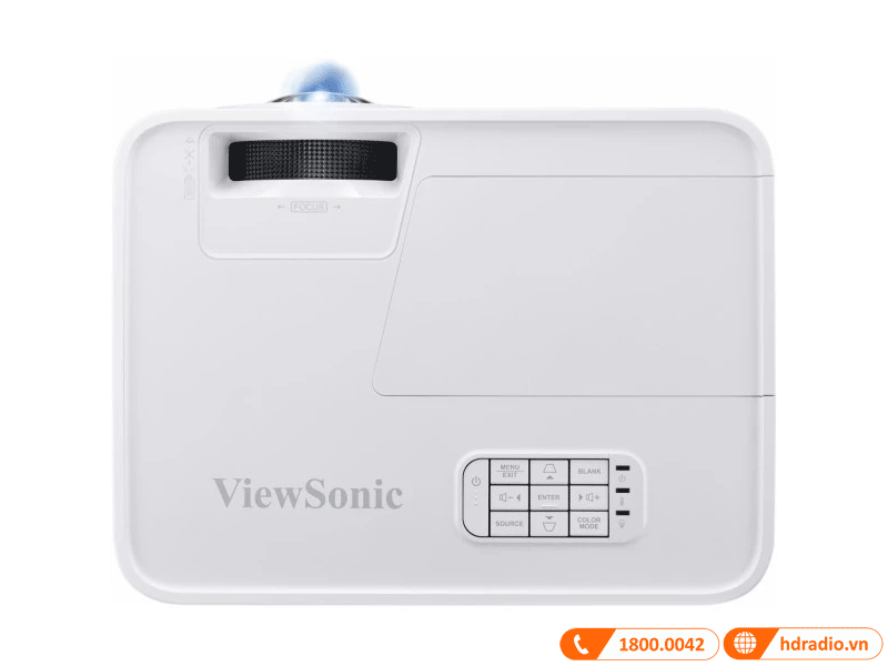 Điều khiển các nút máy chiếu Viewsonic PS501W