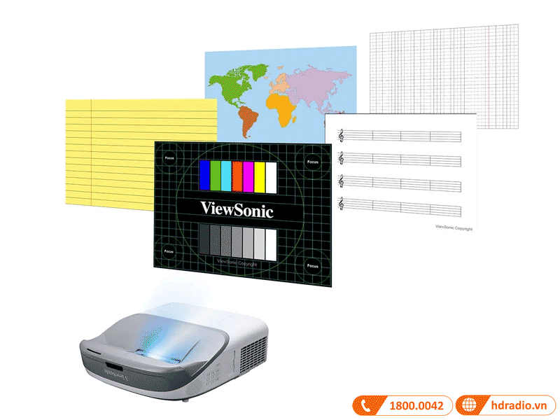 Công cụ tích hợp máy chiếu Viewsonic PS700X
