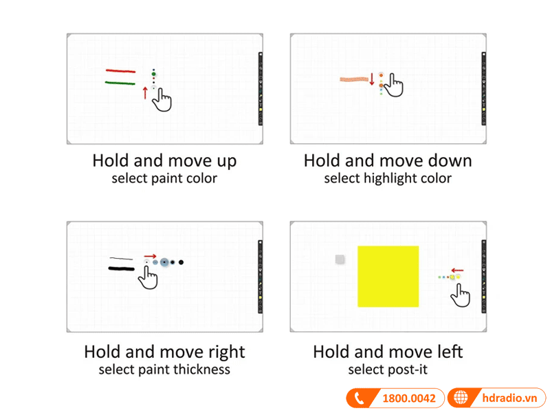 Điều khiển cử chỉ máy chiếu Viewsonic PS750X