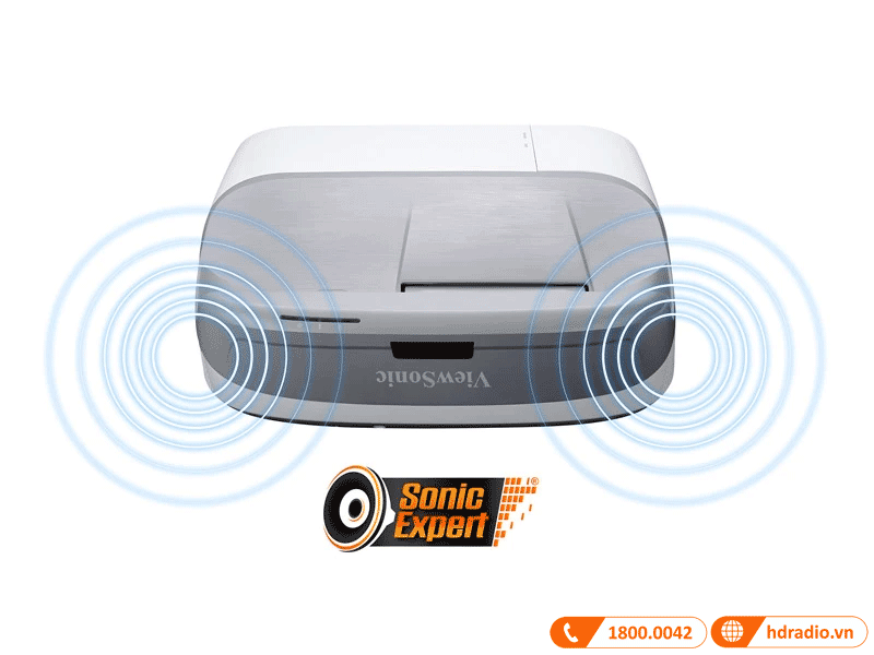Âm thanh sonicexpert máy chiếu Viewsonic PS750X