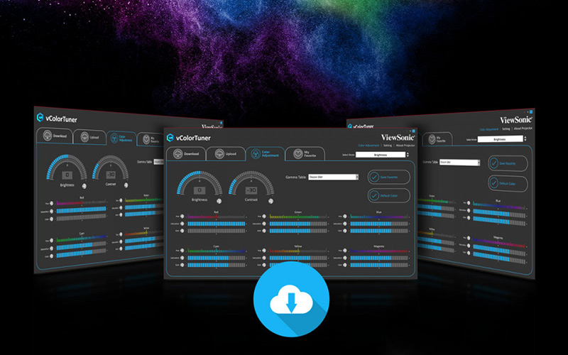 chinh mau may chieu viewsonic px701 4k