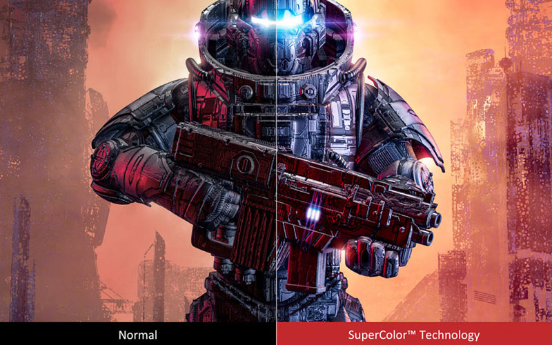 Công nghệ Super Color máy chiếu ViewSonic PX748-4K