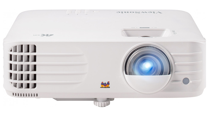 khoang cach dat may chieu viewsonic px701 4k