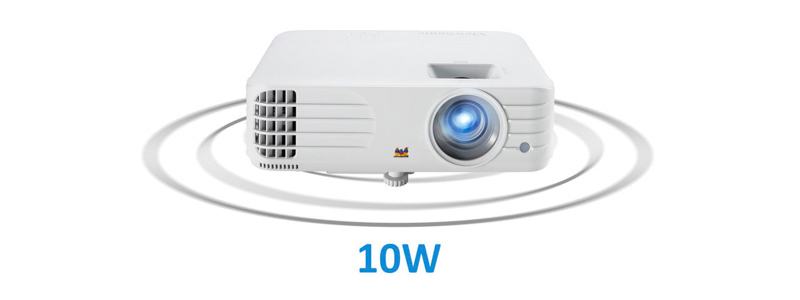 loa tich hop trong may chieu van phong viewsonic px701hd