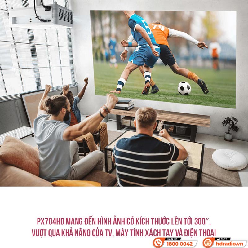 Máy Chiếu Viewsonic PX704HD, 4000 ANSI Lumens, Full HD (1920x1080)-8
