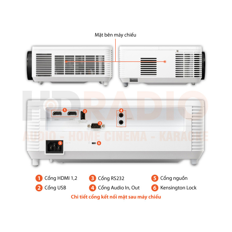 Máy Chiếu Viewsonic PX704HD, 4000 ANSI Lumens, Full HD (1920x1080)-2