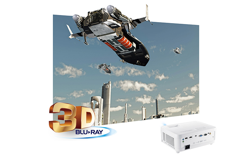 Chế độ 3D máy chiếu ViewSonic PX706HD